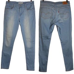 Levi's Vintage 710 Super Skinny Stretch Jeans Light Blue 31